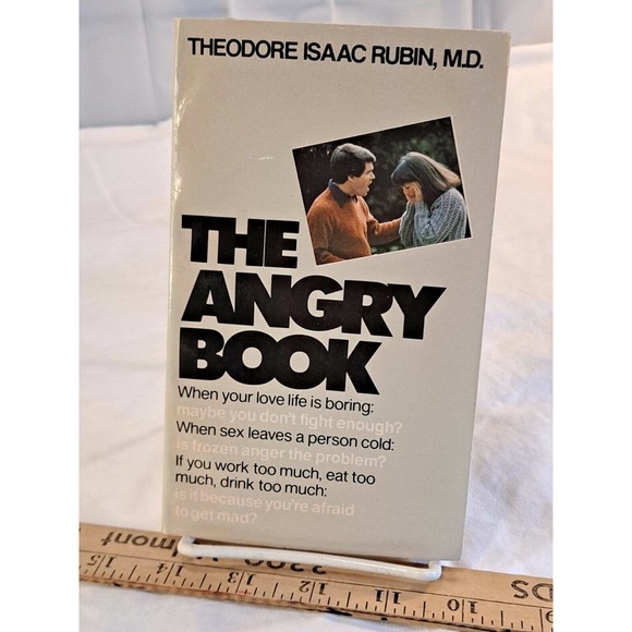 The Angry Book by Dr. Theodore Isaac Rubin, M.D. (1987 MMPB) - Picture 3 of 4